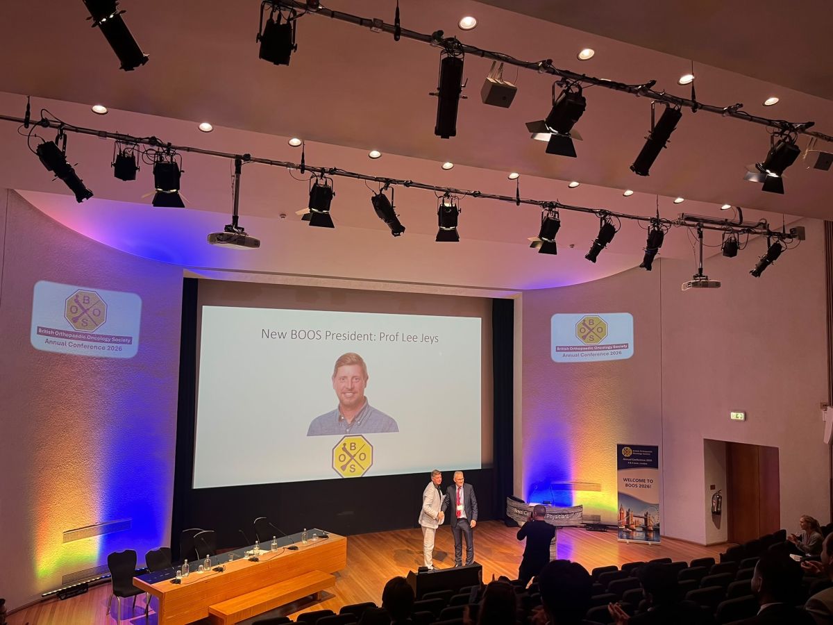 Royal Orthopaedic Hospital’s Prof Lee Jeys recognised with two President appointments