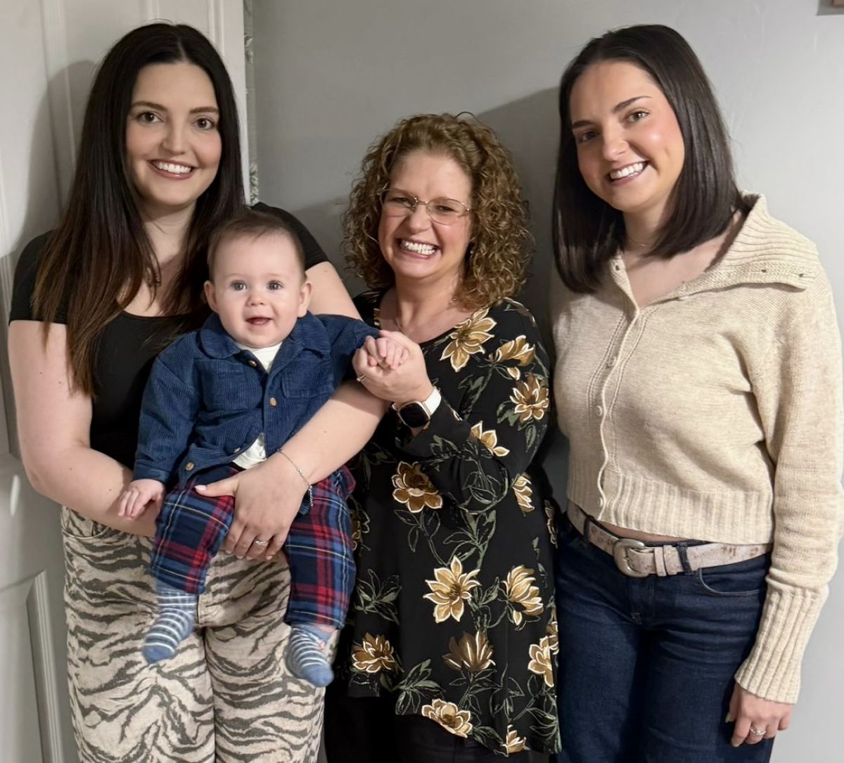 New knee sees amputee Helen learn to walk again alongside her grandson