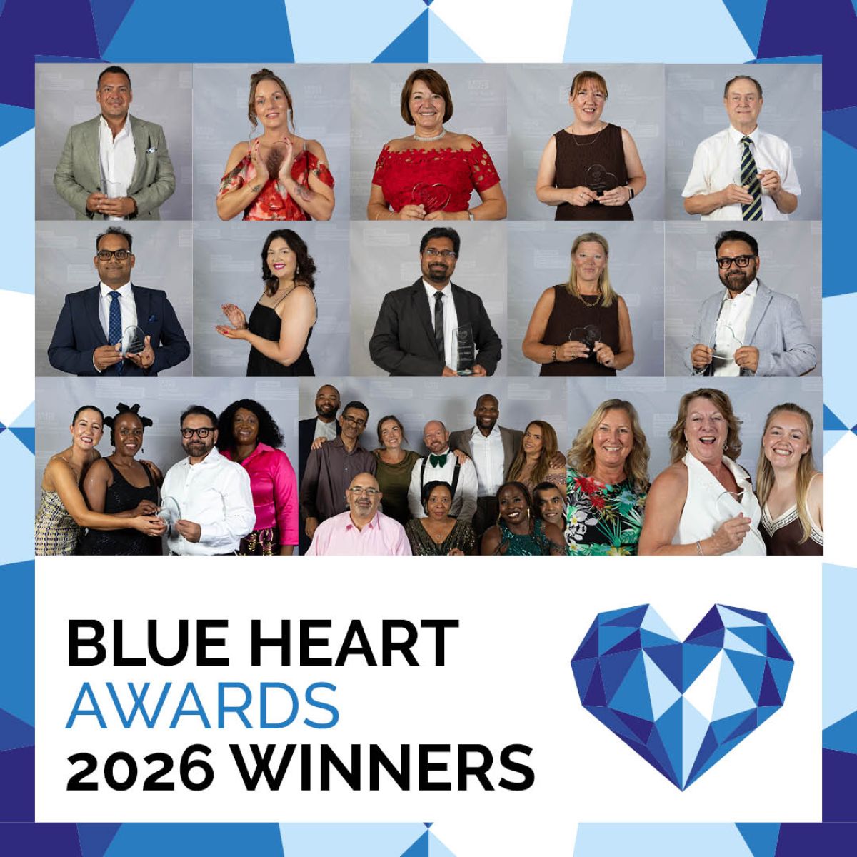 Introducing your 2026 Blue Heart Award winners
